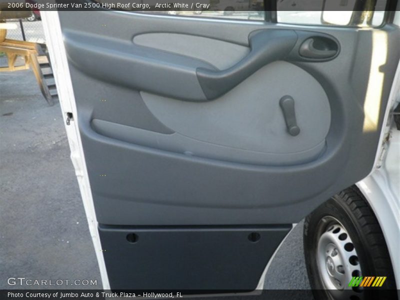 Arctic White / Gray 2006 Dodge Sprinter Van 2500 High Roof Cargo