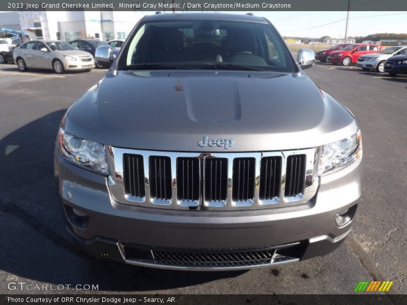 Mineral Gray Metallic / Dark Graystone/Medium Graystone 2013 Jeep Grand Cherokee Limited