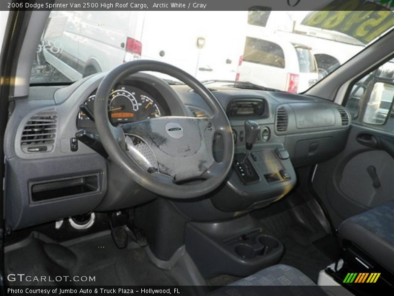 Arctic White / Gray 2006 Dodge Sprinter Van 2500 High Roof Cargo
