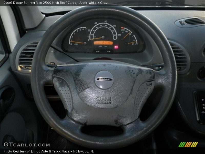 Arctic White / Gray 2006 Dodge Sprinter Van 2500 High Roof Cargo