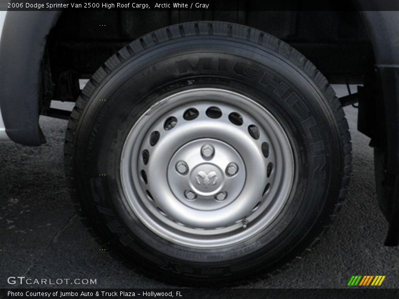 Arctic White / Gray 2006 Dodge Sprinter Van 2500 High Roof Cargo