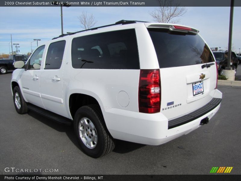 Summit White / Light Titanium/Dark Titanium 2009 Chevrolet Suburban LT 4x4