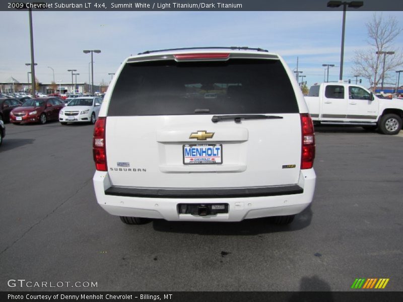 Summit White / Light Titanium/Dark Titanium 2009 Chevrolet Suburban LT 4x4