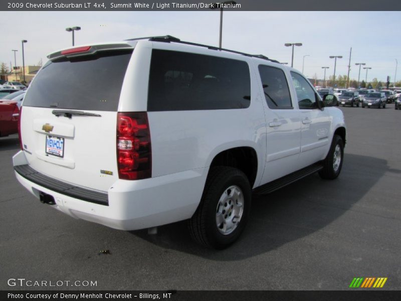 Summit White / Light Titanium/Dark Titanium 2009 Chevrolet Suburban LT 4x4