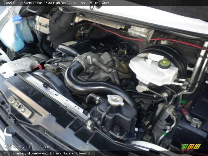 Arctic White / Gray 2006 Dodge Sprinter Van 2500 High Roof Cargo