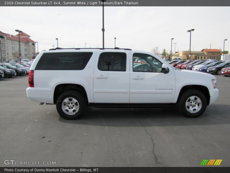 Summit White / Light Titanium/Dark Titanium 2009 Chevrolet Suburban LT 4x4