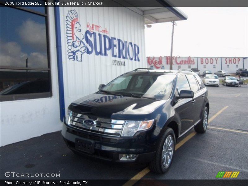 Dark Ink Blue Metallic / Charcoal 2008 Ford Edge SEL