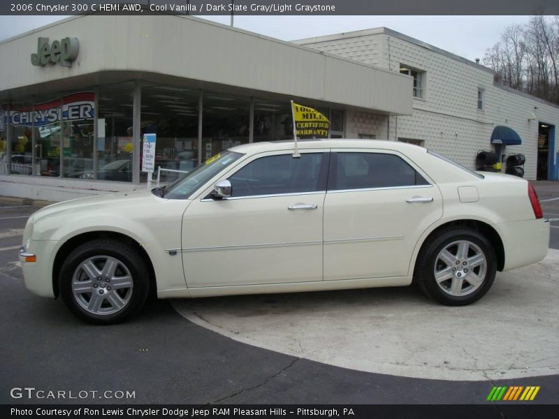 Cool Vanilla / Dark Slate Gray/Light Graystone 2006 Chrysler 300 C HEMI AWD