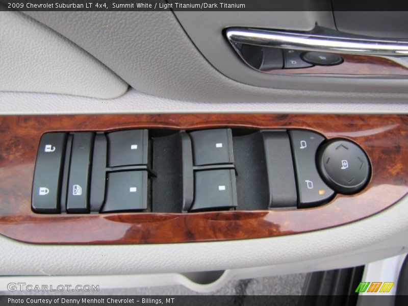 Summit White / Light Titanium/Dark Titanium 2009 Chevrolet Suburban LT 4x4
