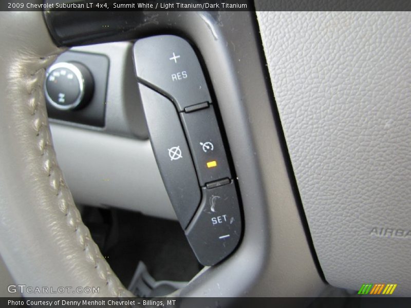 Summit White / Light Titanium/Dark Titanium 2009 Chevrolet Suburban LT 4x4