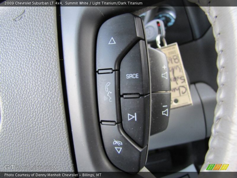 Summit White / Light Titanium/Dark Titanium 2009 Chevrolet Suburban LT 4x4