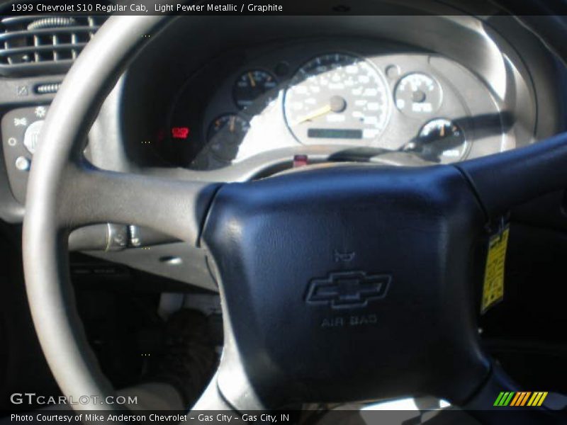 Light Pewter Metallic / Graphite 1999 Chevrolet S10 Regular Cab