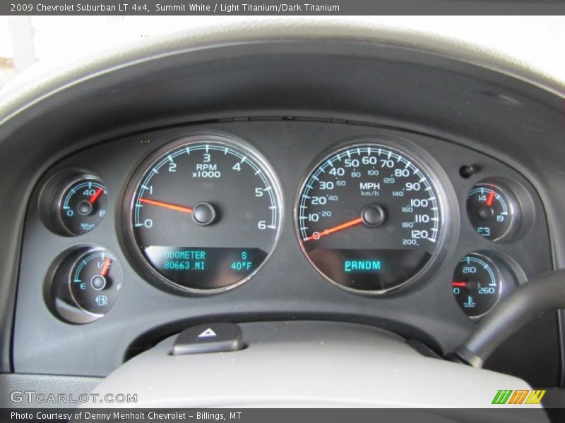 Summit White / Light Titanium/Dark Titanium 2009 Chevrolet Suburban LT 4x4