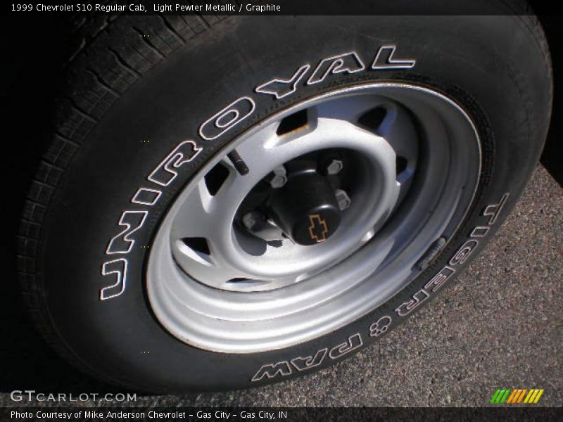 Light Pewter Metallic / Graphite 1999 Chevrolet S10 Regular Cab