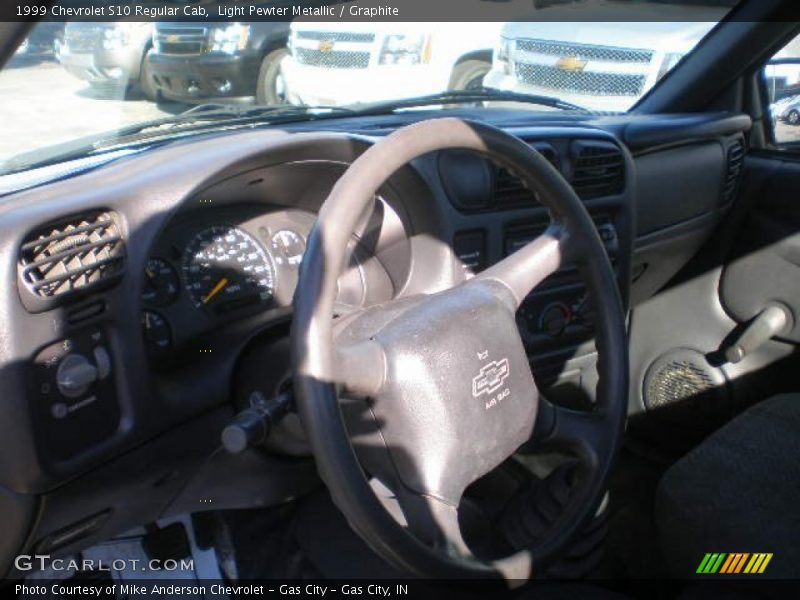 Light Pewter Metallic / Graphite 1999 Chevrolet S10 Regular Cab