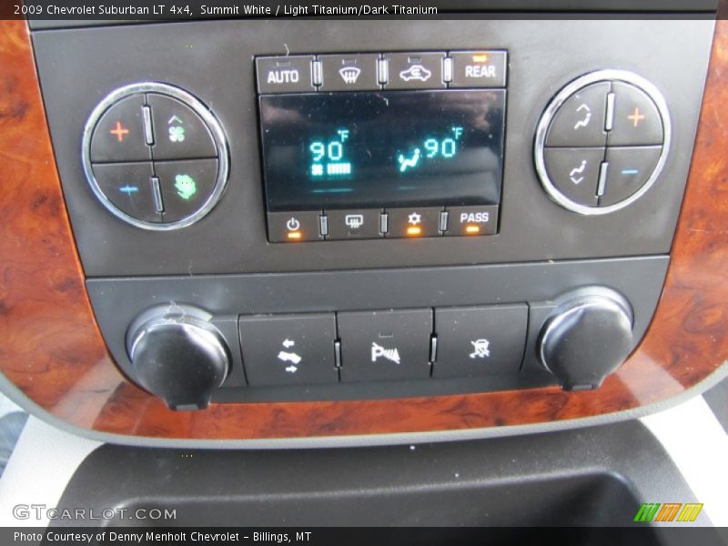 Summit White / Light Titanium/Dark Titanium 2009 Chevrolet Suburban LT 4x4