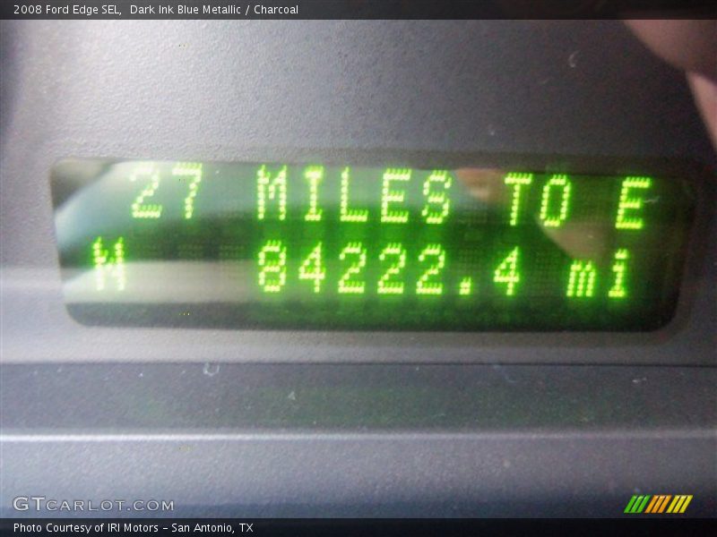 Dark Ink Blue Metallic / Charcoal 2008 Ford Edge SEL