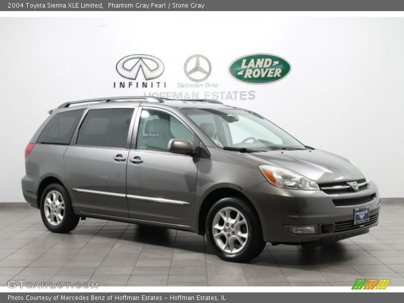 Phantom Gray Pearl / Stone Gray 2004 Toyota Sienna XLE Limited