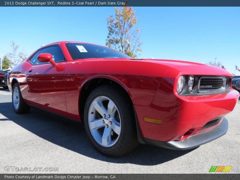 Redline 3-Coat Pearl / Dark Slate Gray 2013 Dodge Challenger SXT