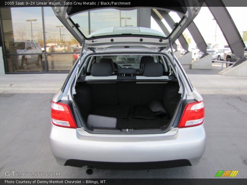 Satin Grey Metallic / Black/Parchment 2005 Saab 9-2X Linear Wagon