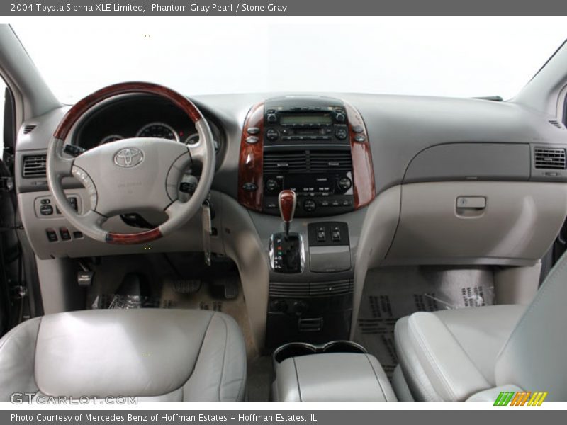 Phantom Gray Pearl / Stone Gray 2004 Toyota Sienna XLE Limited