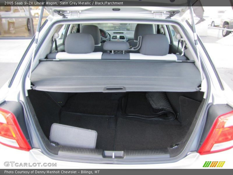 Satin Grey Metallic / Black/Parchment 2005 Saab 9-2X Linear Wagon