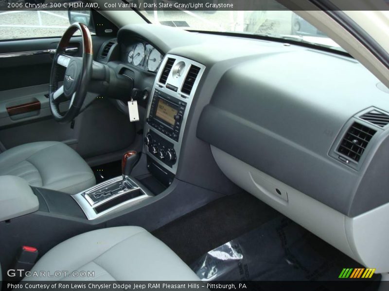Cool Vanilla / Dark Slate Gray/Light Graystone 2006 Chrysler 300 C HEMI AWD