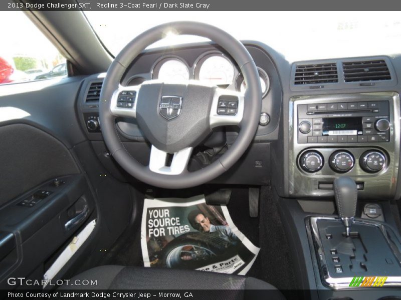 Redline 3-Coat Pearl / Dark Slate Gray 2013 Dodge Challenger SXT