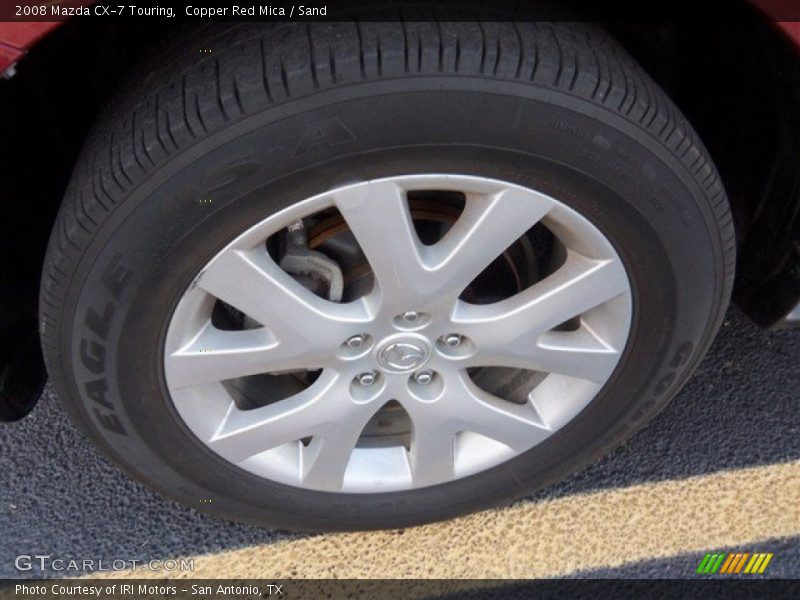 Copper Red Mica / Sand 2008 Mazda CX-7 Touring
