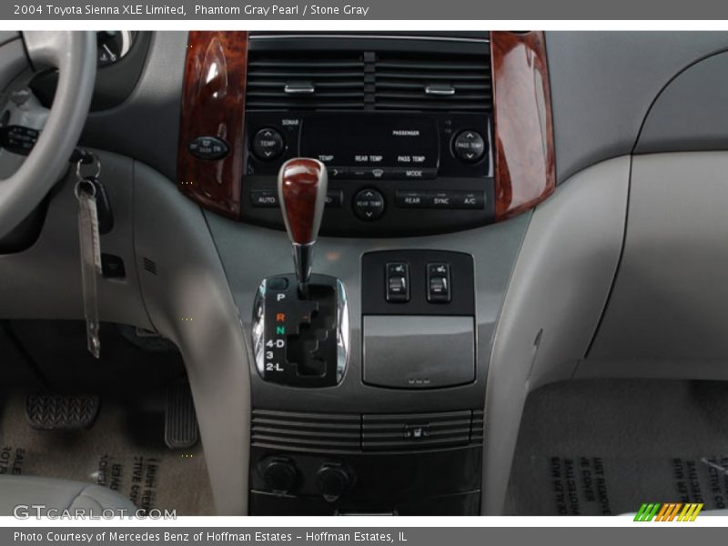 Phantom Gray Pearl / Stone Gray 2004 Toyota Sienna XLE Limited