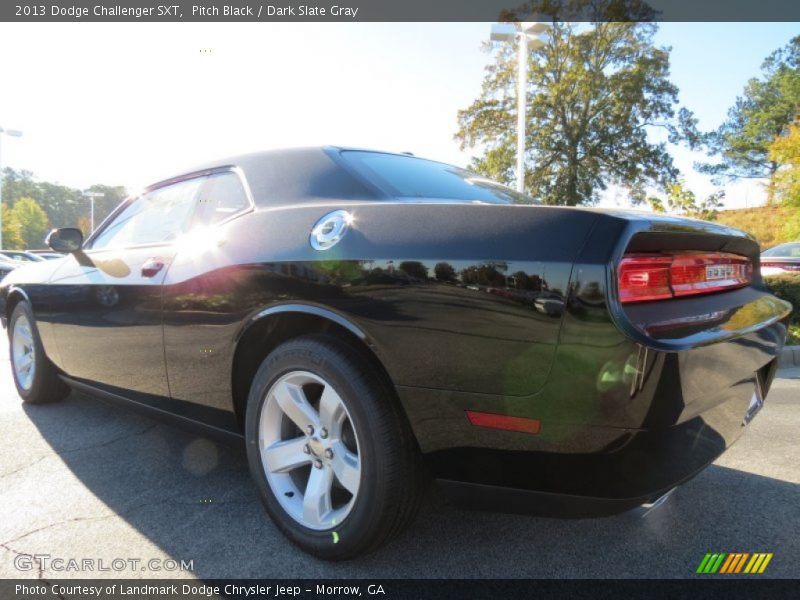 Pitch Black / Dark Slate Gray 2013 Dodge Challenger SXT