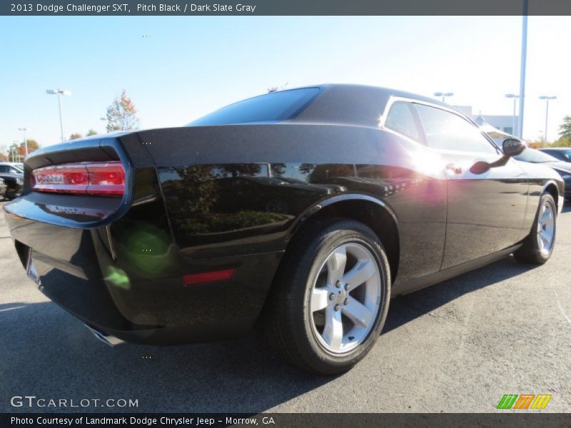 Pitch Black / Dark Slate Gray 2013 Dodge Challenger SXT