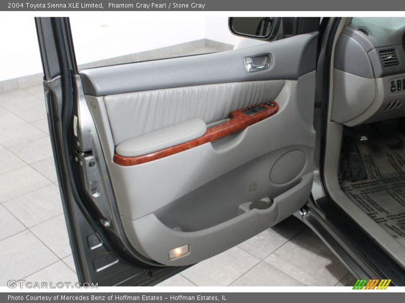 Phantom Gray Pearl / Stone Gray 2004 Toyota Sienna XLE Limited