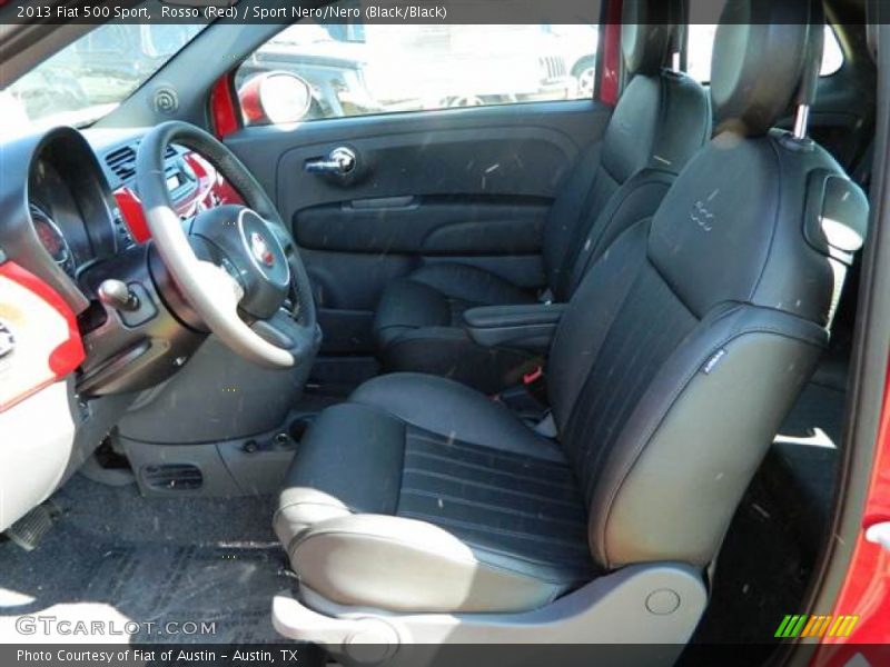 Front Seat of 2013 500 Sport