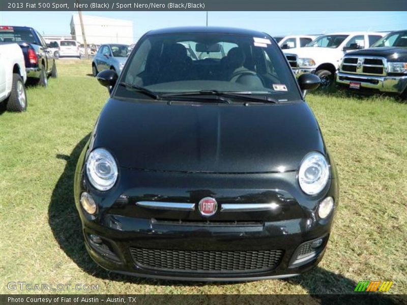 Nero (Black) / Sport Nero/Nero (Black/Black) 2013 Fiat 500 Sport