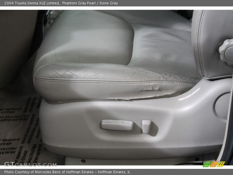 Phantom Gray Pearl / Stone Gray 2004 Toyota Sienna XLE Limited