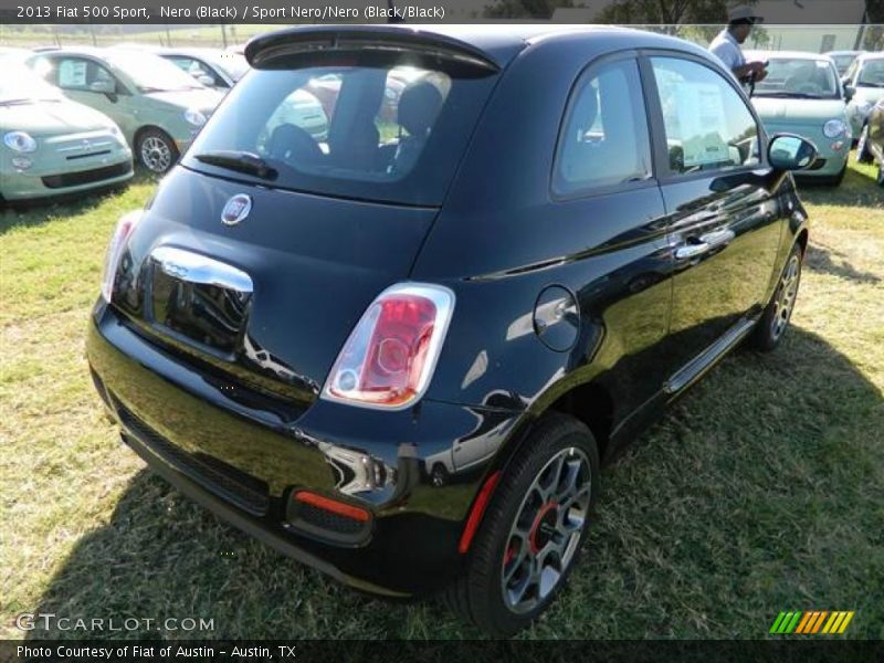 Nero (Black) / Sport Nero/Nero (Black/Black) 2013 Fiat 500 Sport