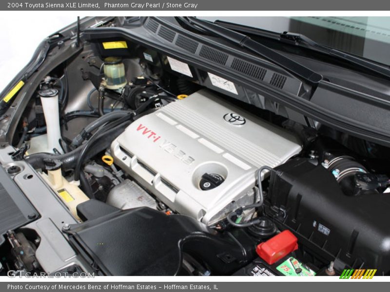 Phantom Gray Pearl / Stone Gray 2004 Toyota Sienna XLE Limited