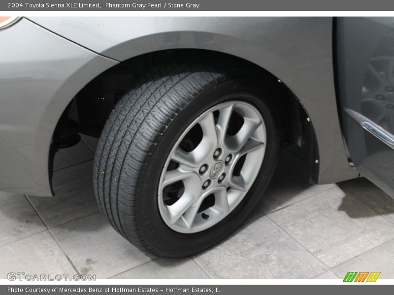 Phantom Gray Pearl / Stone Gray 2004 Toyota Sienna XLE Limited