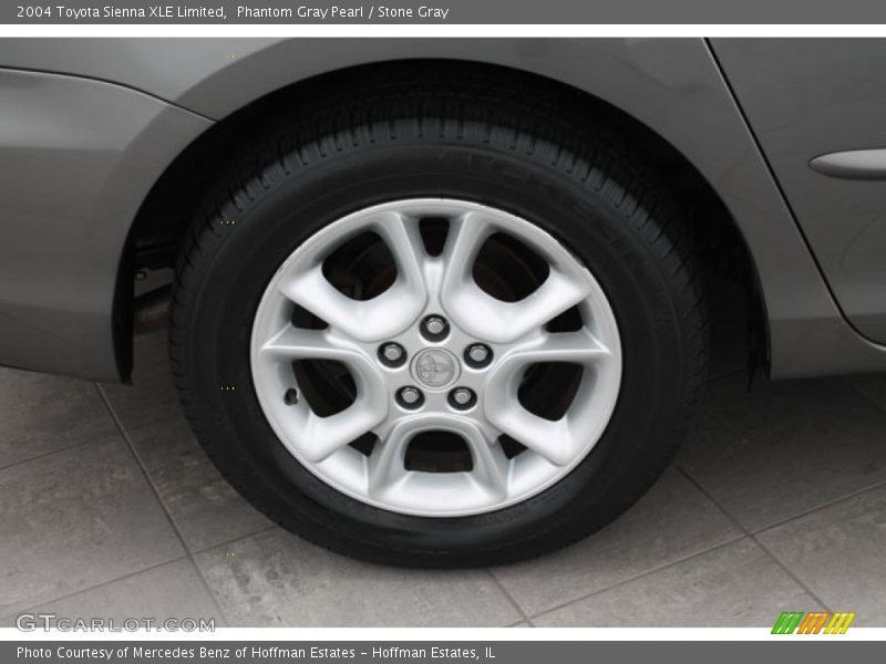 Phantom Gray Pearl / Stone Gray 2004 Toyota Sienna XLE Limited