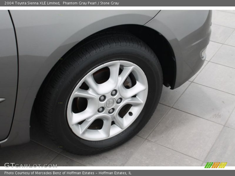 Phantom Gray Pearl / Stone Gray 2004 Toyota Sienna XLE Limited
