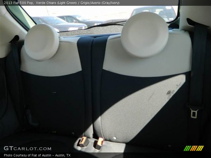 Verde Chiaro (Light Green) / Grigio/Avorio (Gray/Ivory) 2013 Fiat 500 Pop