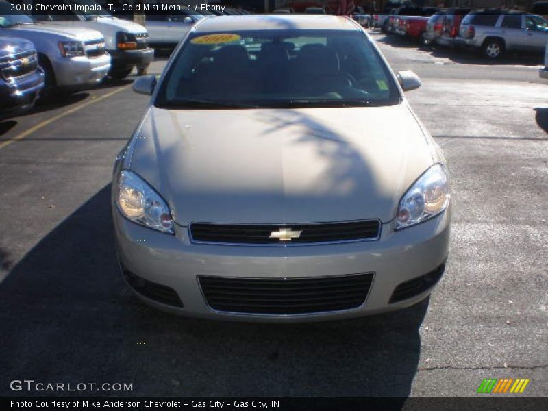 Gold Mist Metallic / Ebony 2010 Chevrolet Impala LT