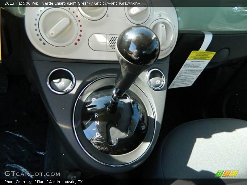  2013 500 Pop 6 Speed Automatic Shifter