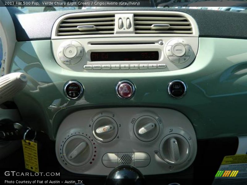 Controls of 2013 500 Pop