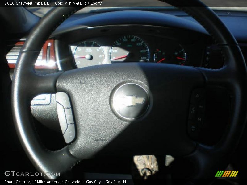 Gold Mist Metallic / Ebony 2010 Chevrolet Impala LT