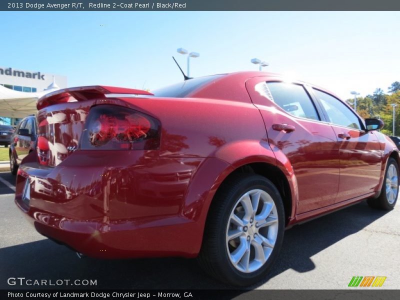 Redline 2-Coat Pearl / Black/Red 2013 Dodge Avenger R/T