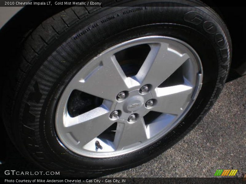 Gold Mist Metallic / Ebony 2010 Chevrolet Impala LT