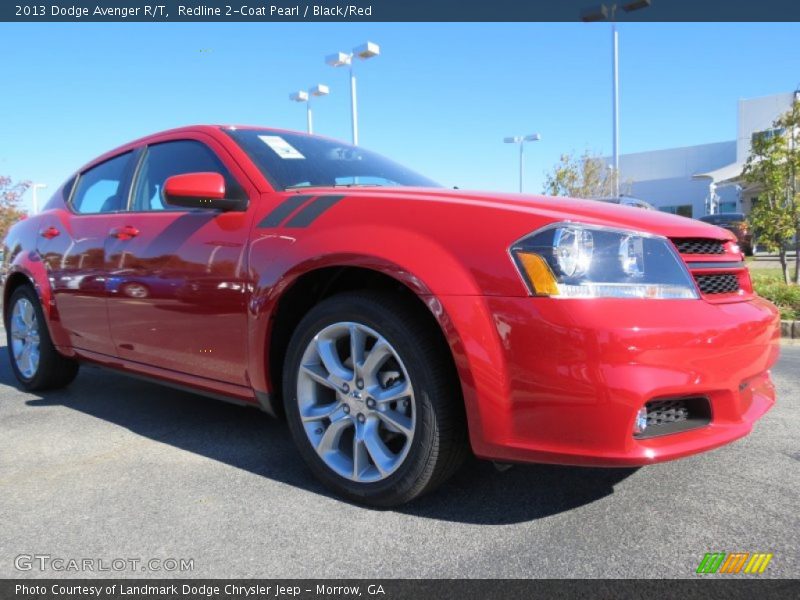 Redline 2-Coat Pearl / Black/Red 2013 Dodge Avenger R/T