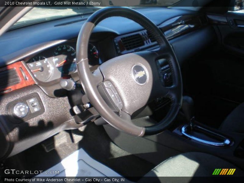 Gold Mist Metallic / Ebony 2010 Chevrolet Impala LT